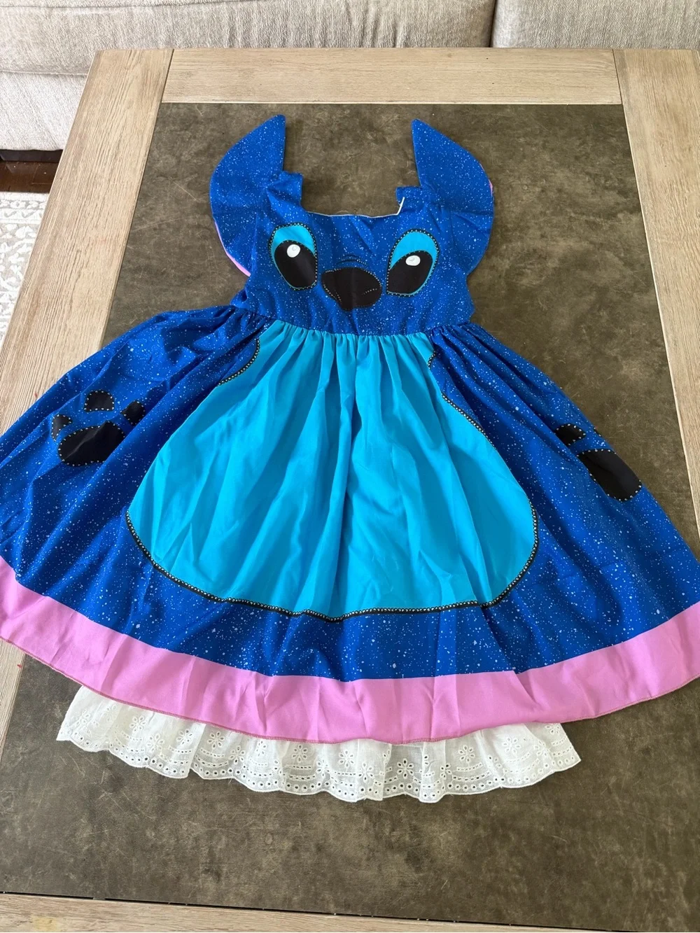 LILO & STITCH PRINCESS DRESS FOR LITTLE GIRLS